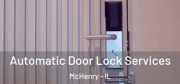 Automatic Door Lock Services McHenry - IL